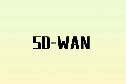 企业级SD-WAN解决方案